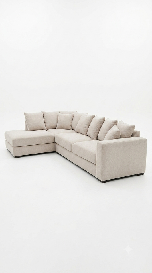 Town | 4.5-sits m. divan | Alex Beige