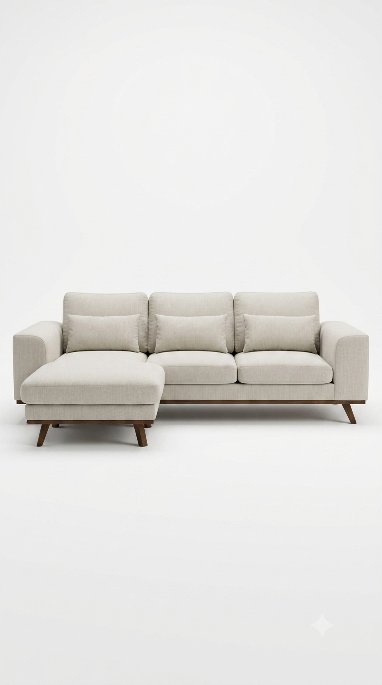 Copenhagen COMPACT - högerdivan — BEIGE