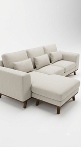 Copenhagen COMPACT - högerdivan — BEIGE