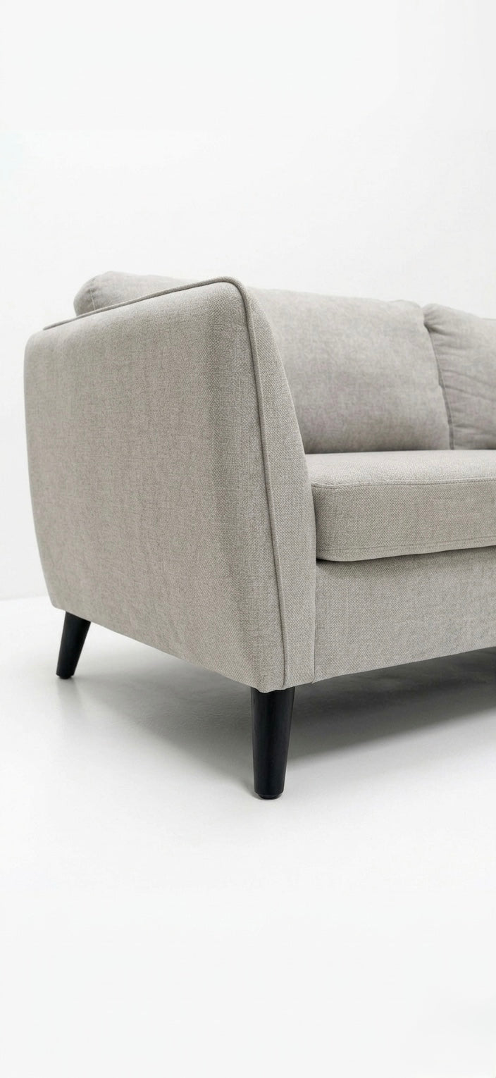 Saturday | 4 sits med schäslong | Alex Beige