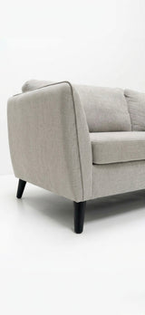 Saturday | 4 sits med schäslong | Alex Beige
