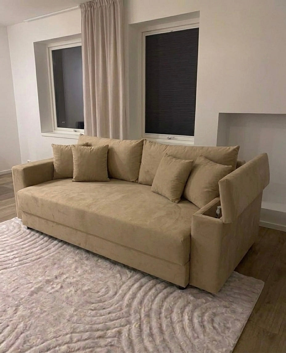 KRAMEN - sovesofa med udvidet opbevaring
