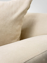 Kingston beige | 4-personers sofa med chaiselong