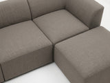 Skejby | 4 sits med pall | modulsoffa